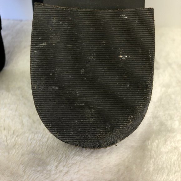 Lucky Brand Navy Cahill Leather Loafer Flat Slip On Dress Shoe Size 8.5 - Picture 13 of 14